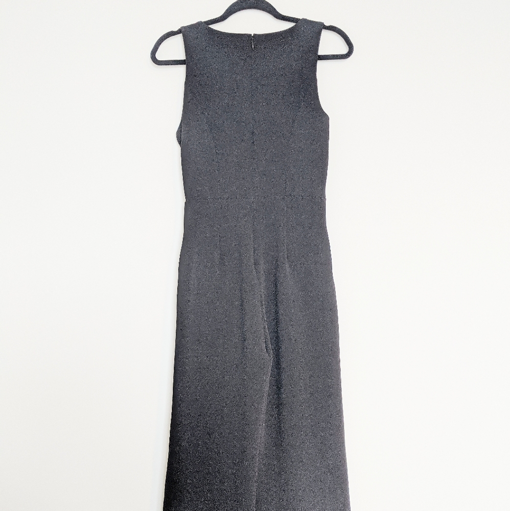 Rachel Zoe tie jumper with pockets black size 2 - Picture 2 of 4